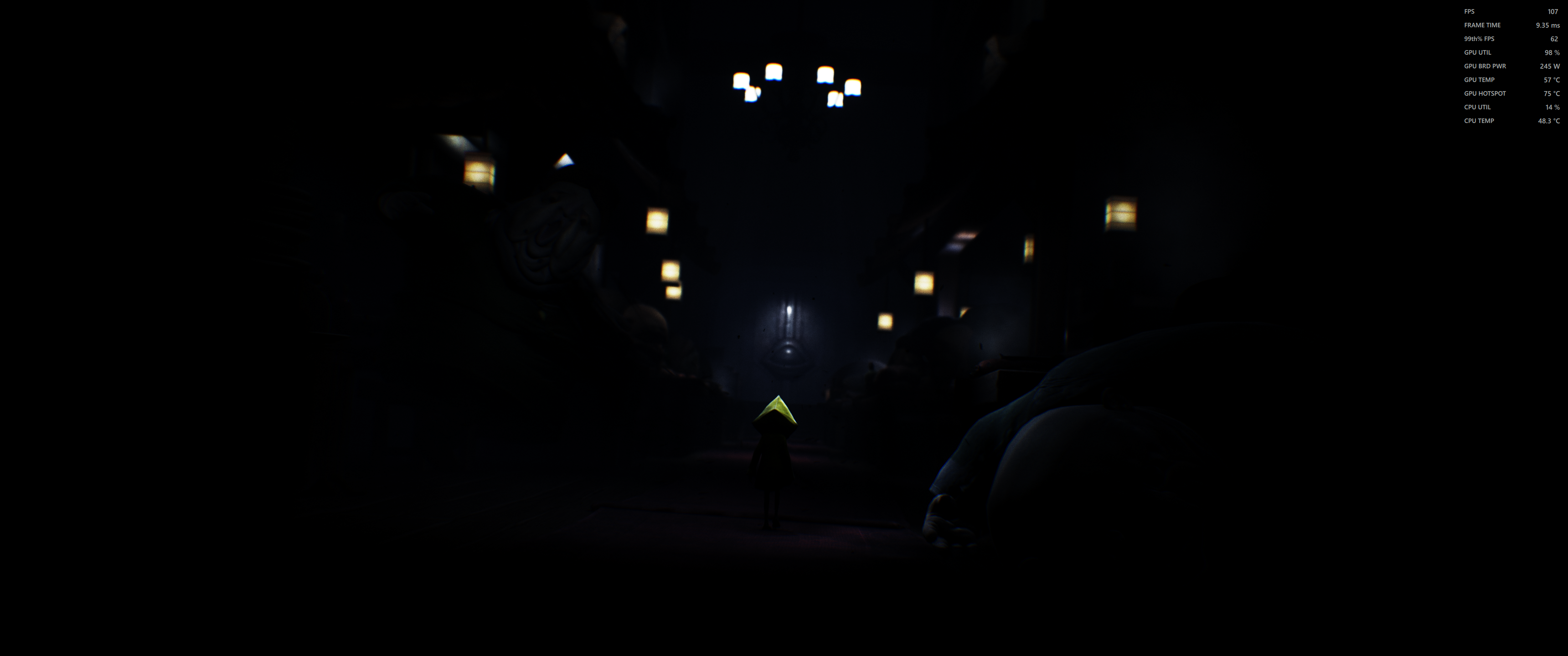 A little girl in a yellow raincoat has had enough and SHE IS LEAVING