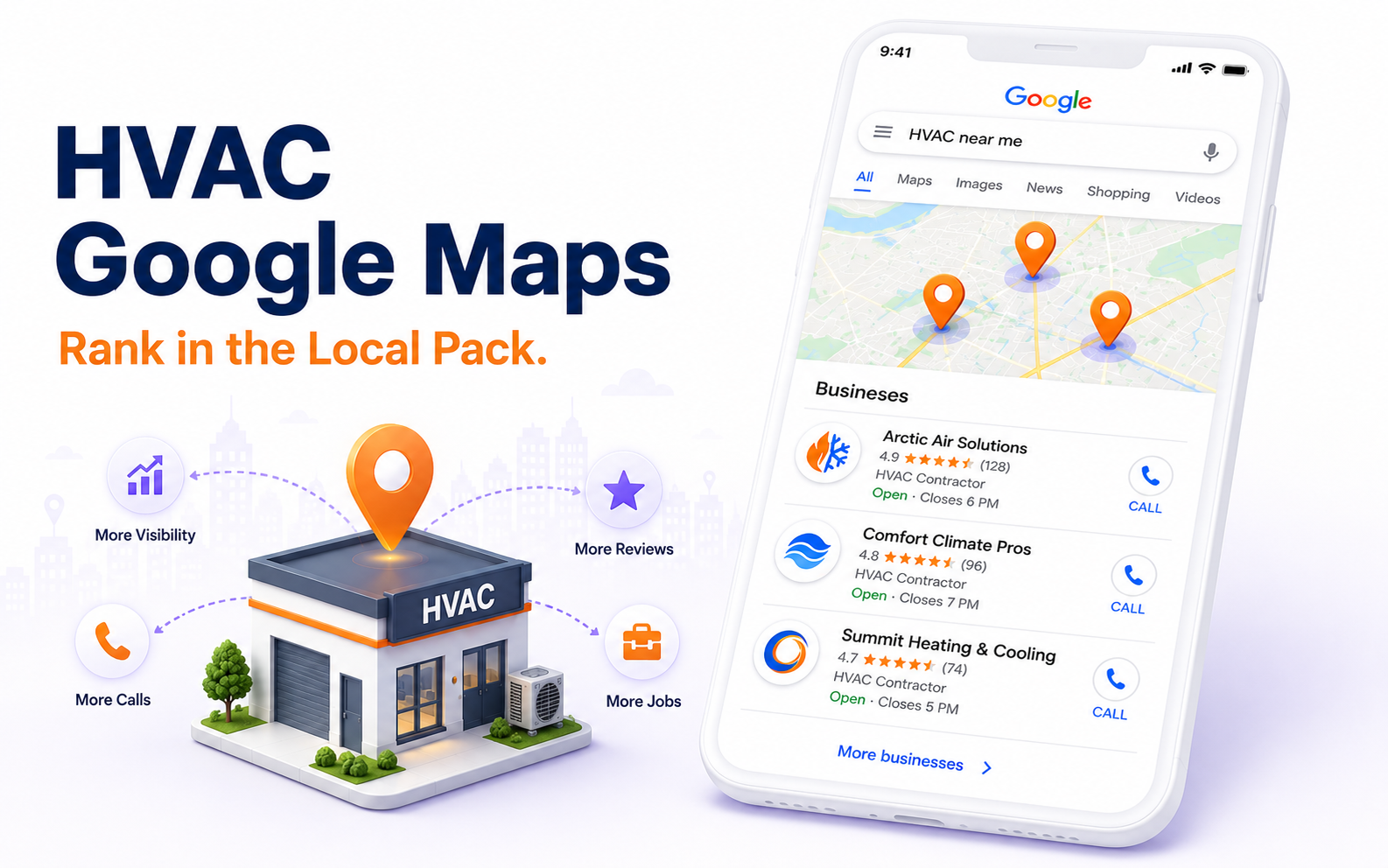 HVAC Google Maps