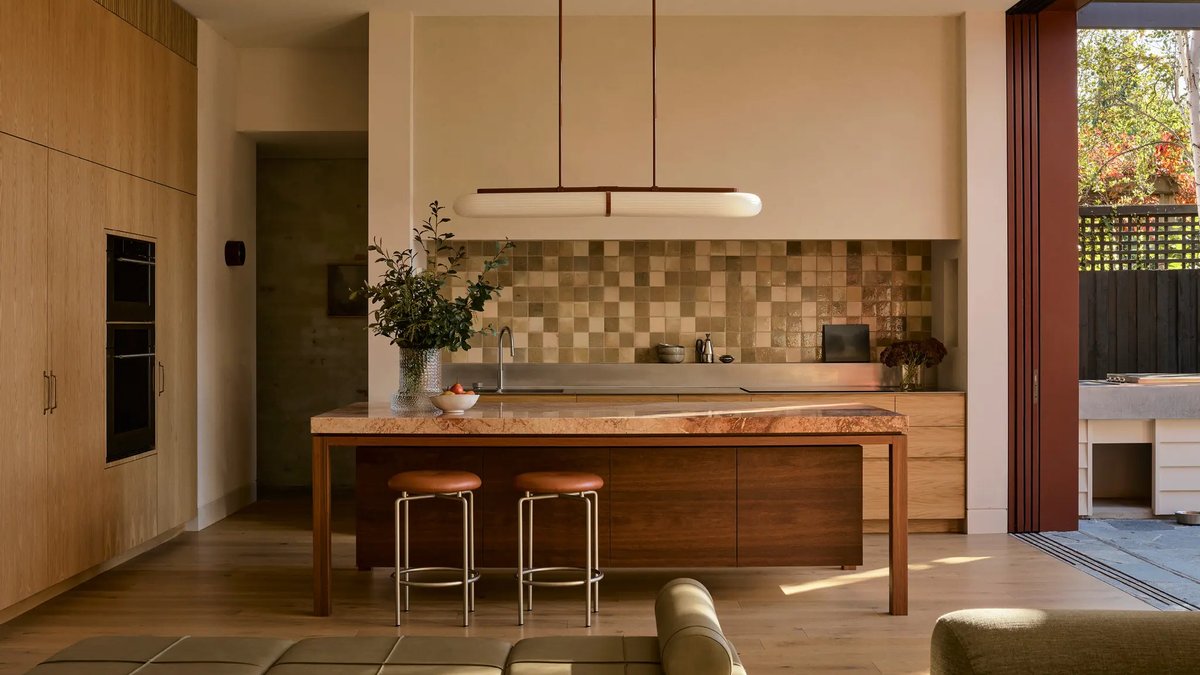 Architects redesign Malvern home with sunken dining room linking house Architects redesign Malvern home with sunken dining room linking house - sunken dining room