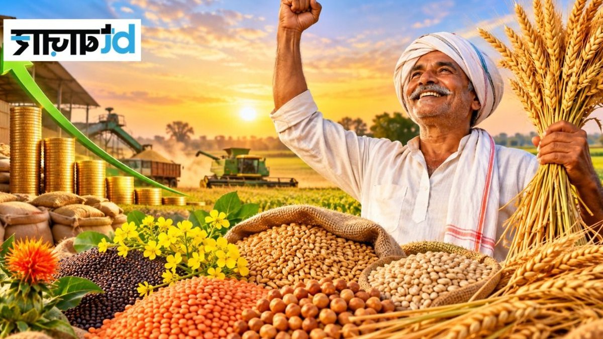 India raises MSP for key rabi crops - msp rabi crops