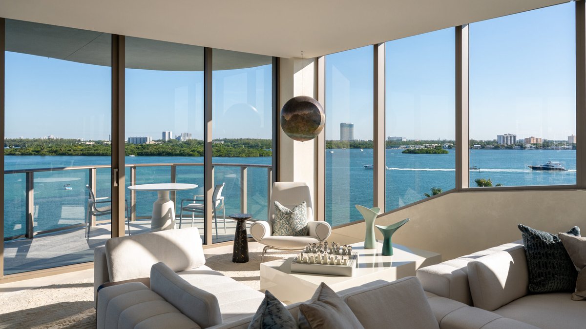 Miami penthouse balances coastal elegance with cozy warmth - coastal elegance