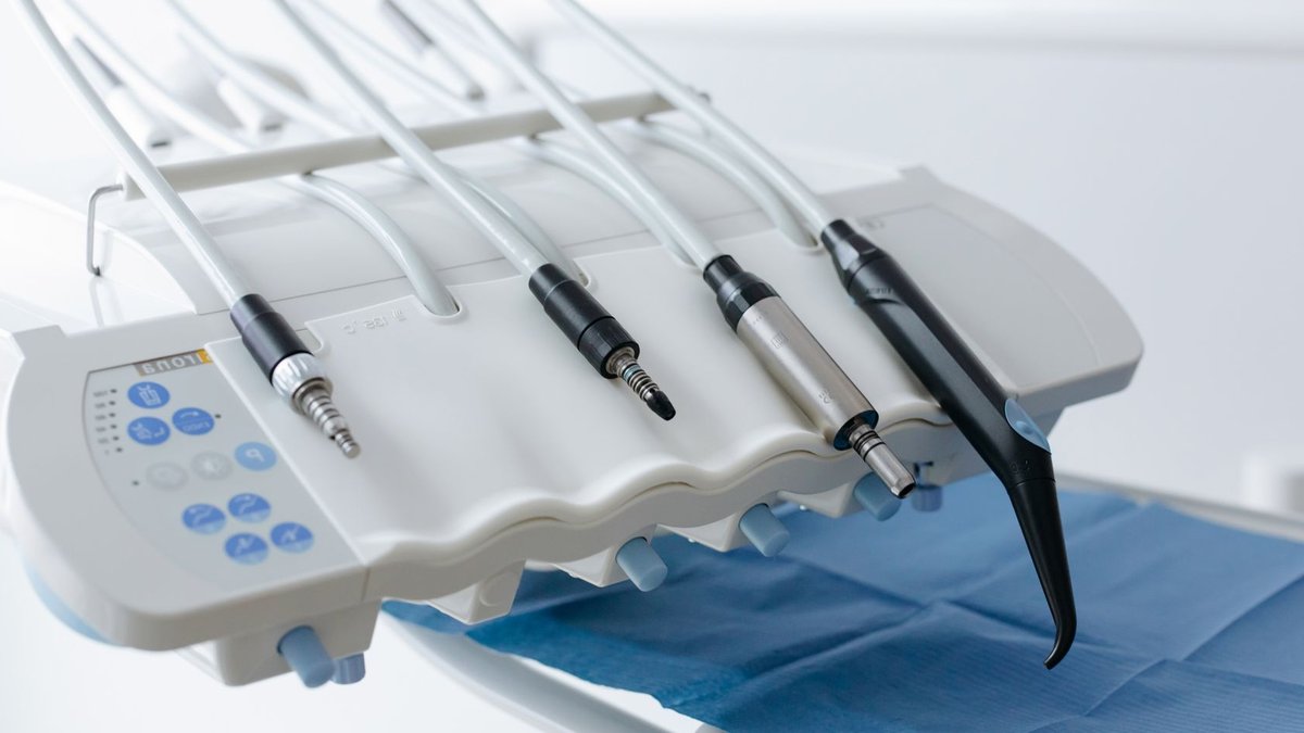 Prior authorization process often gets denied Close-up of dental equipment with handpieces, showcasing modern dental care tools in a clinic.