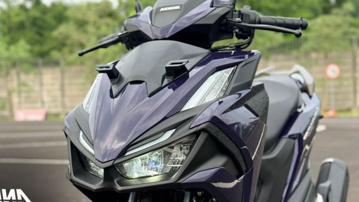 Tampang agresif Honda Vario Evo 160.