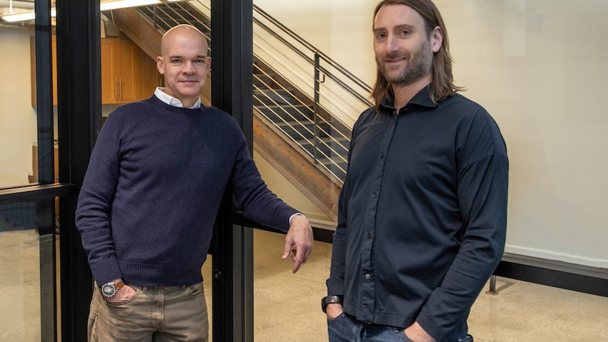 Kapta Space co-founders Adam Bily (left) and Milton Perque. (Kapta Photo).