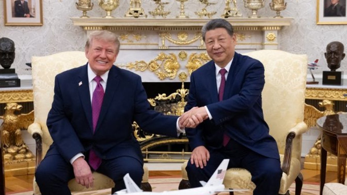 TikTok Settles Alabama Child Safety Lawsuit for $100 Million Chinese President Xi Jinping is seen with his US counterpart Donald Trump at the White House on Sept 24, 2026 after a welcome