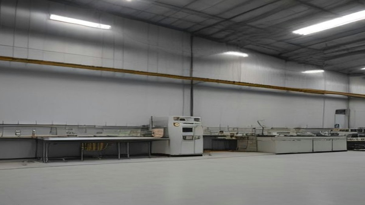 Stainless steel fabrication workshop.