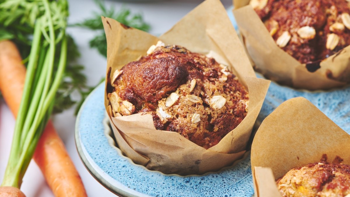 New Autumn Muffin Recipe Features Carrot Pear Cranberries - autumn muffin recipe