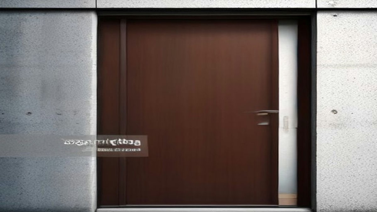 Rectangular objects and doors.
