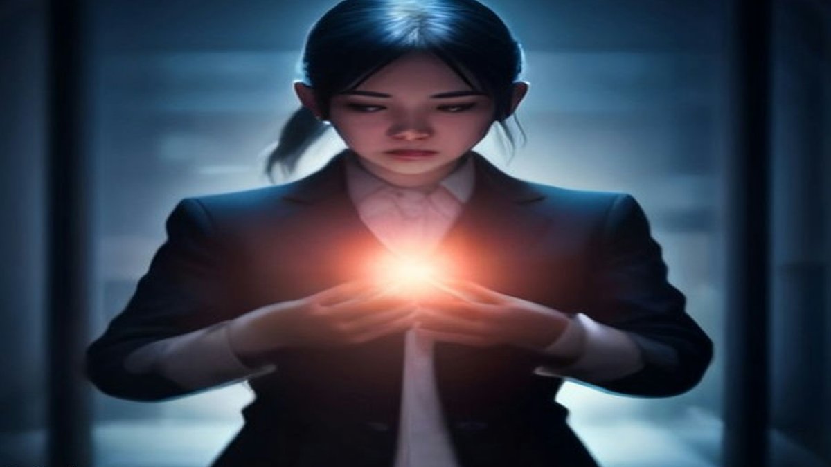 Business professionals using AI platform.