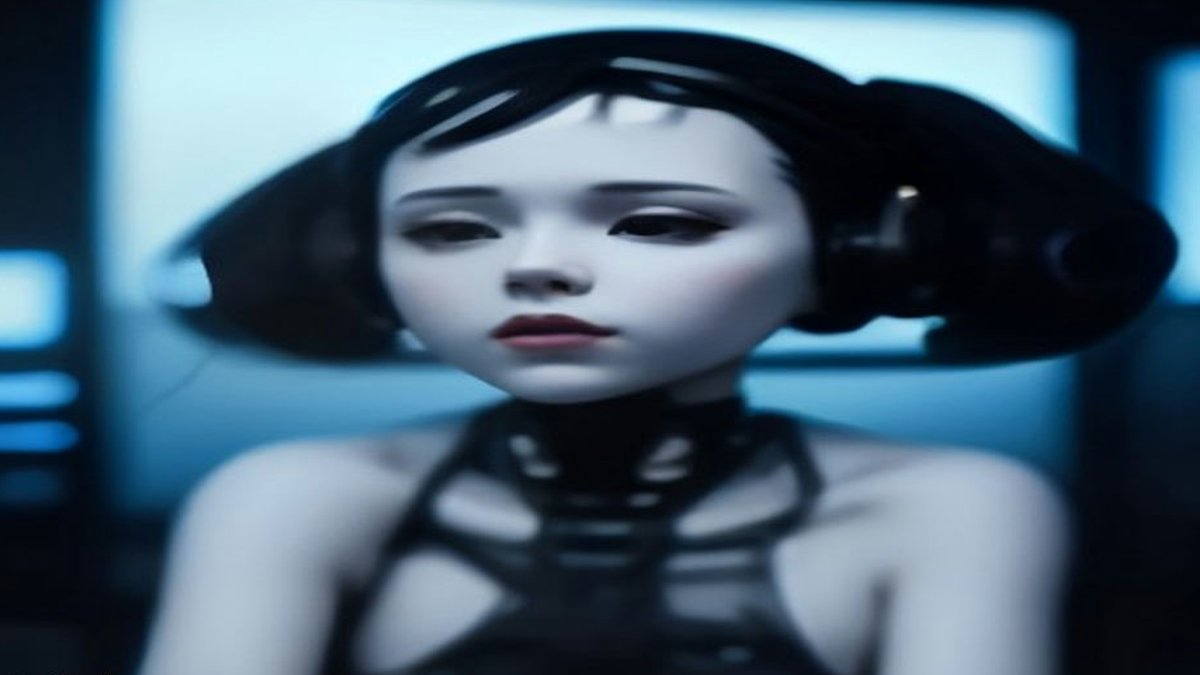 AI model terminal screen.