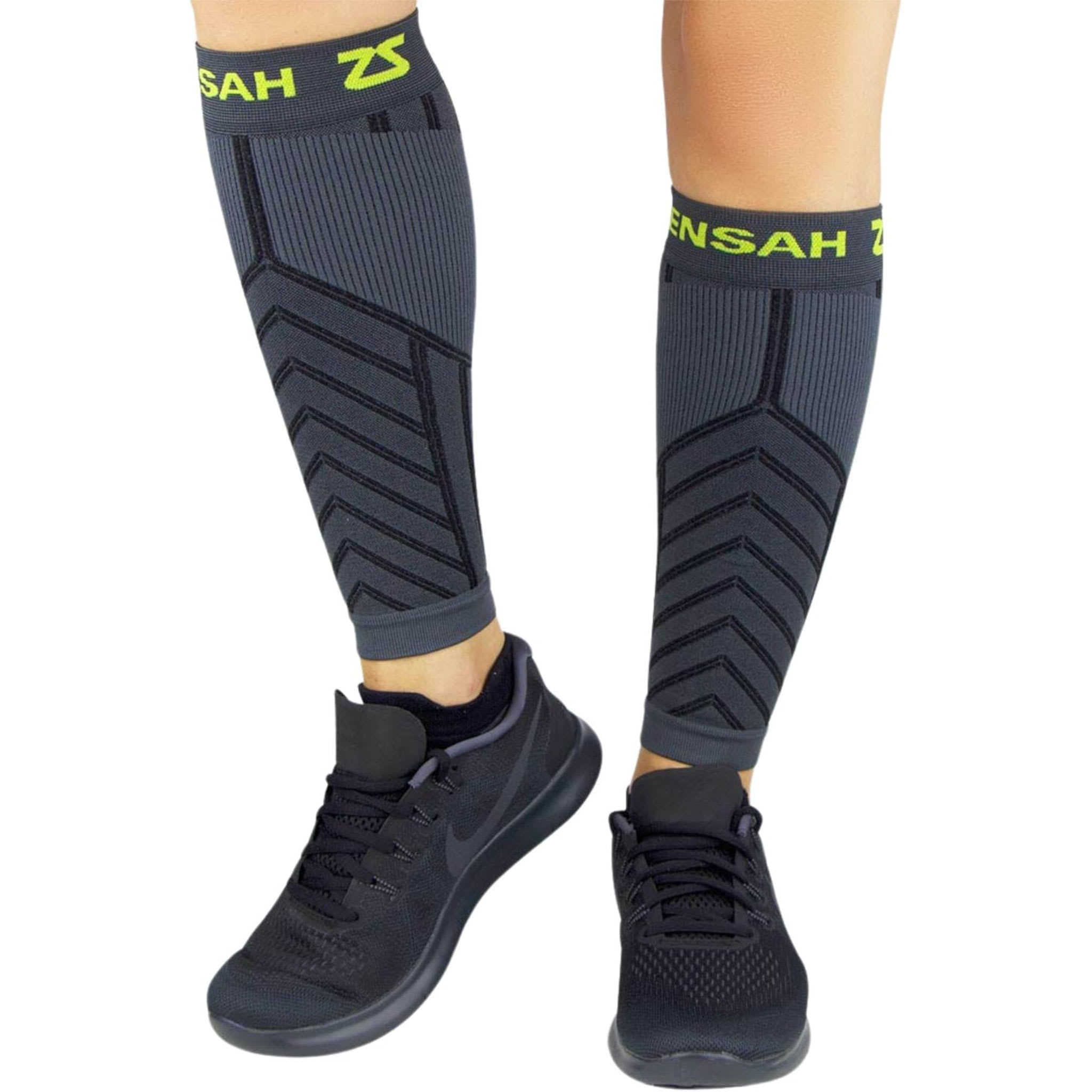 Zensah Nylon Calf Compression Sleeves