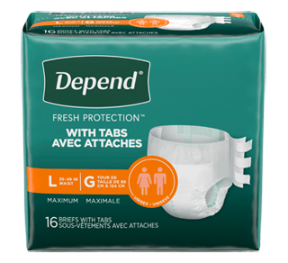 Adult Diaper Incontinence Underwear (Large)