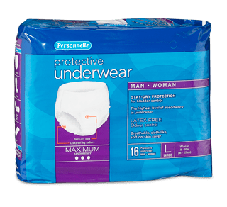 Protective Underwear, Large, 16 units – Personnelle : Incontinence