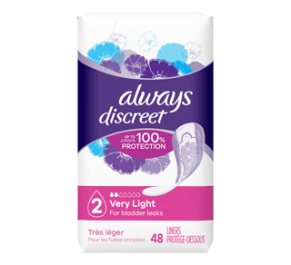 Ultra Thin Postpartum Incontinence Pads, Light Flow, Regular, 30