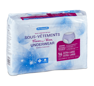 Ultra Thin Postpartum Incontinence Pads, Overnight Flow, Extra