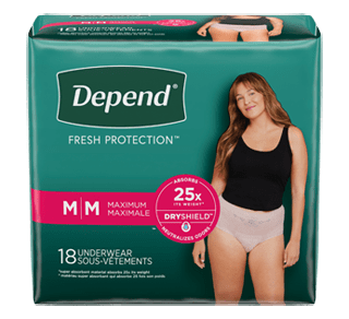 Depend Night Defense Adult Incontinence Underwear Overnight, Extra-Large  Blush Underwear - The Fresh Grocer