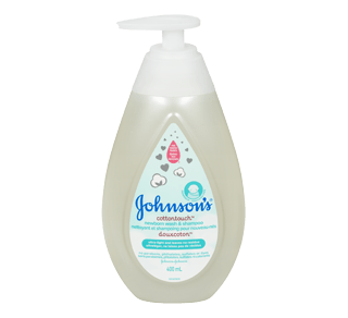 CottonTouch Newborn Wash & Shampoo, 400 ml – Johnson's : Bath and cleanser