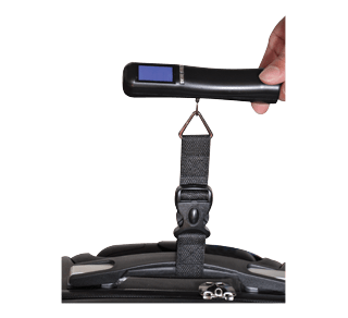 High-Precision Luggage Scale - Samadex Portable Digital Suitcase