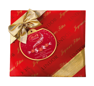 Lindt Lindor Red Gift Box Milk Chocolate