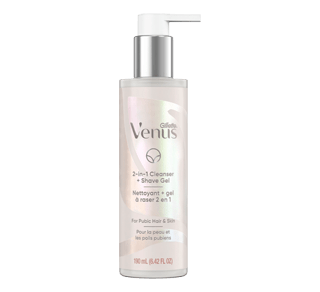 Venus 2-in-1 Cleanser + Shave Gel, 190 ml – Gillette : Shaving foam, cream  and soap