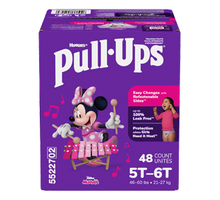 Pull-Ups Boys' Potty Training Pants, 5T-6T (50+ lbs), 48 Count (Select for  More Options) 