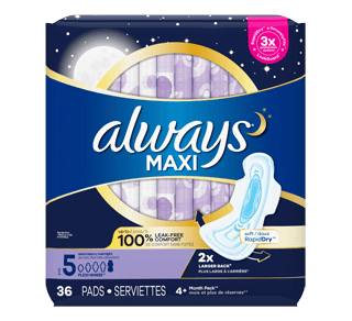 U by Kotex Balance Extra Heavy Overnight Ultra Thin Pads + Wings, 22 count  - The Fresh Grocer