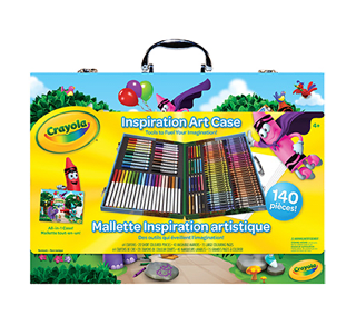 Crayola Inspiration Art Case 140 Pieces, Deluxe Set