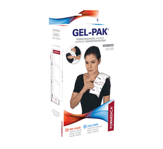 Re-usable Hot And Cold Compress with Pouch Gel-Pak, 1 unit, 15 cm x 25 cm –  Formedica : Hot and Cold Therapy