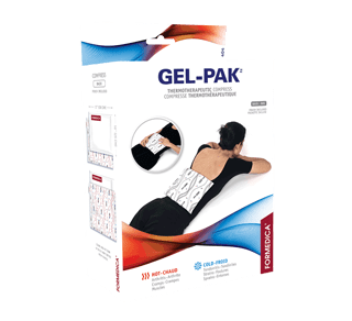 Re-usable Hot And Cold Compress with Pouch Gel-Pak, 1 unit, 15 cm