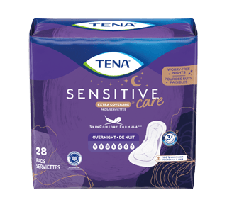 TENA Discreet Maxi Night  Night time incontinence pad for women