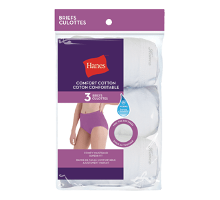 Hanes Women's Brief Underwear - 3 pk