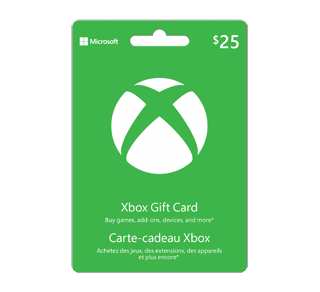 xbox gift card canada