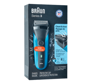 Braun Electric Razor for Men, Series 3 310s Electric Foil Shaver,  Rechargeable, Wet & Dry : Beauty & Personal Care 