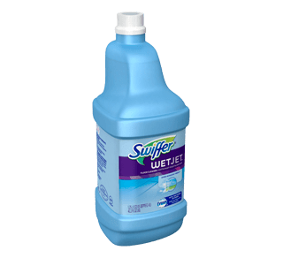 WetJet solution nettoyante pour planchers, 1,25 L – Swiffer : Détergent  tout-usage