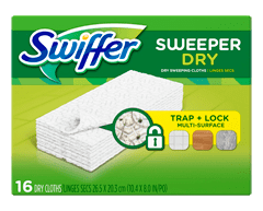 Sweeper Dry + Wet trousse de balayage – Swiffer : Nettoyant poussière