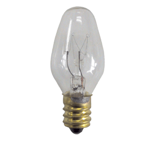 Ampoule pour veilleuse, claire – Globe Electric : Ampoule électrique