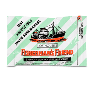 Pastilles de menthe sans sucre Fisherman's Friend 25 g - Kibo