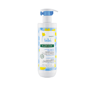 KLORANE BEBE Lait de toilette sans rinçage 500ML