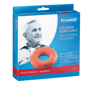 Generic Coussin gonflable en forme de beignet, coussin coussin d'hémorroïde  avec pompe à prix pas cher