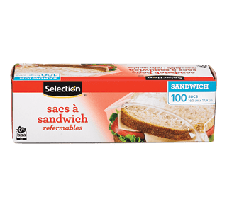 Sac Transparent refermable pour aliments - Avantica