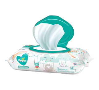 Lingettes pour bébé peau sensible, 64 unités – Personnelle Bébé : Lingette  humide