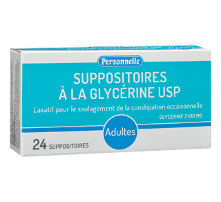 Suppositoires A La Glycerine 24 Unites Personnelle Suppositoire Jean Coutu