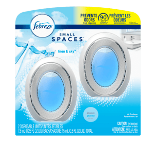 Assainisseur d'air Febreze Small Spaces, 1 unité, ciel et air frais –  Febreze : Désodorisant pour maison