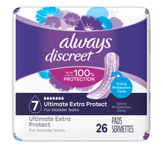 Discreet protection suprême ultra serviettes d'incontinence et de post- partum, 26 unités/26 units – Always : Incontinence