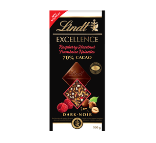 Lindt - Tablette 70% Cacao Doux EXCELLENCE - Chocolat Noir, 100g :  : Epicerie