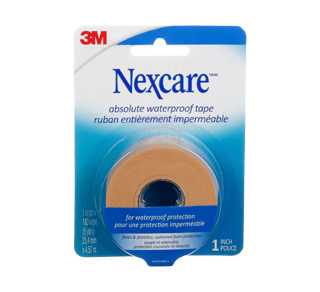 Ruban imperméable 25.4 mm x 4.6 m, 1 unité – Nexcare : Pansements