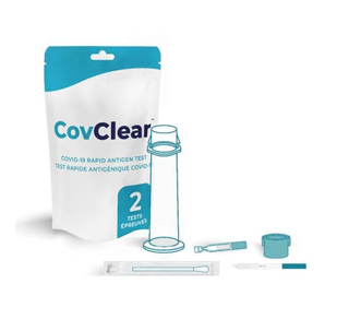 Tests d'auto dépistage antigène COVID-19 réponse rapide, 2 unités –  CovClear : Appareil diagnostique