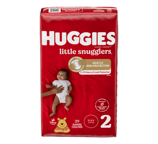 Huggies, Couches bébé Taille 1 (2-5 kg), Nouveau-nés, Unisexe ( 2 pack de  21 )