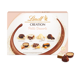 Création Dessert boîte de chocolats, 413 g, assortiment – Lindt : Boite