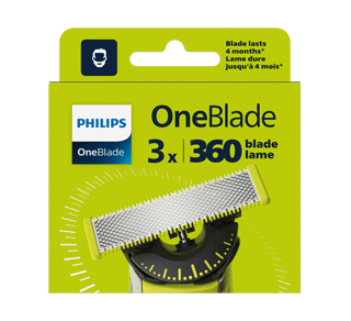 3 lames de rechange pour votre rasoir Philips Oneblade